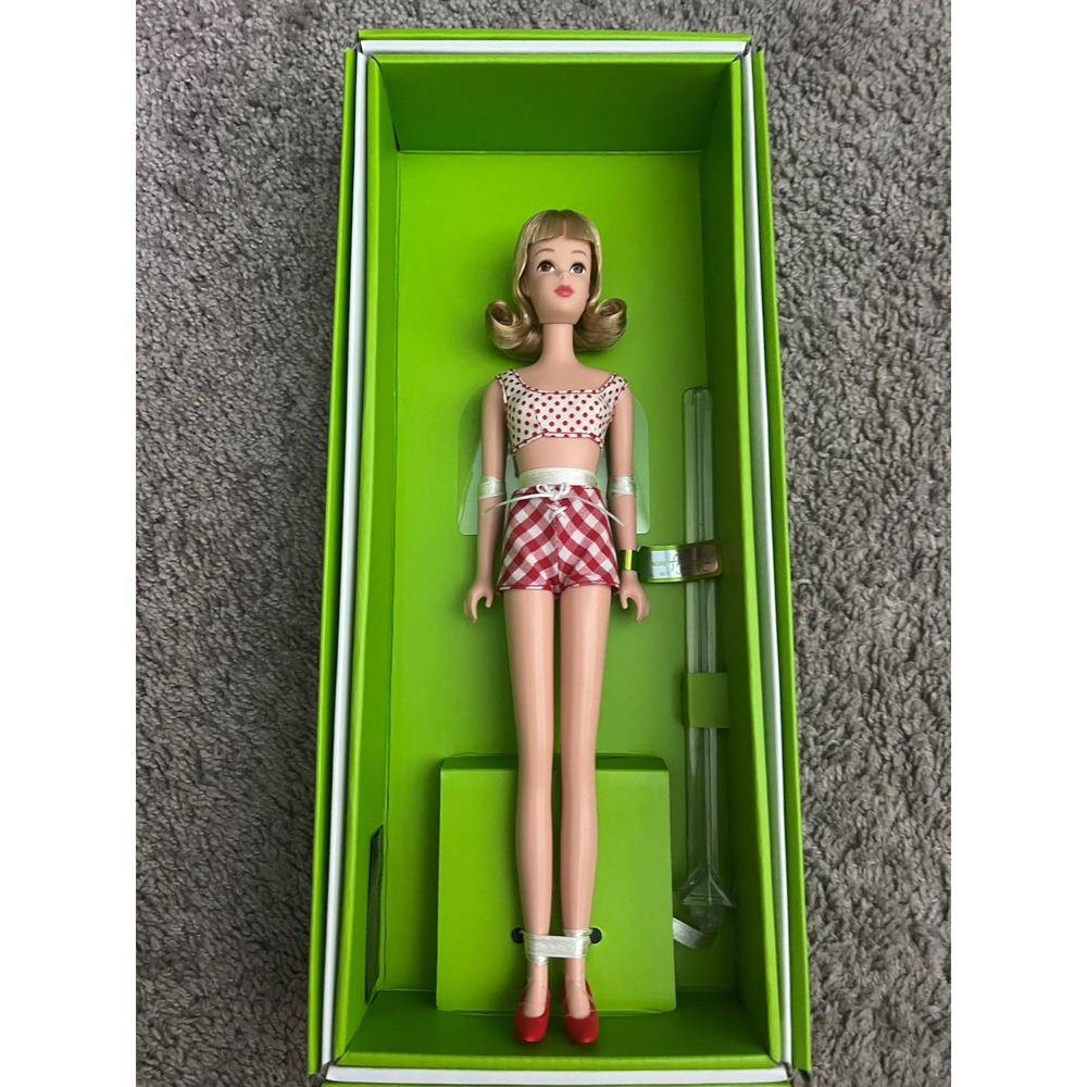Barbie Signature 60th Anniversary Francie Doll Silkstone GHT45 Red Gingham NRFB